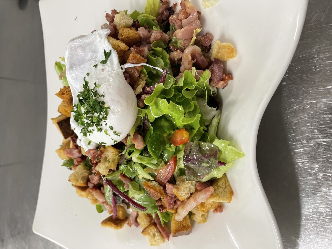 Salade lyonnaise 