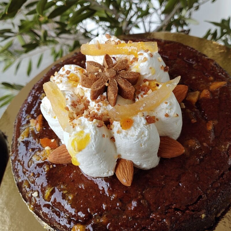 Cake a l'orange sans gluten et sans lactose...