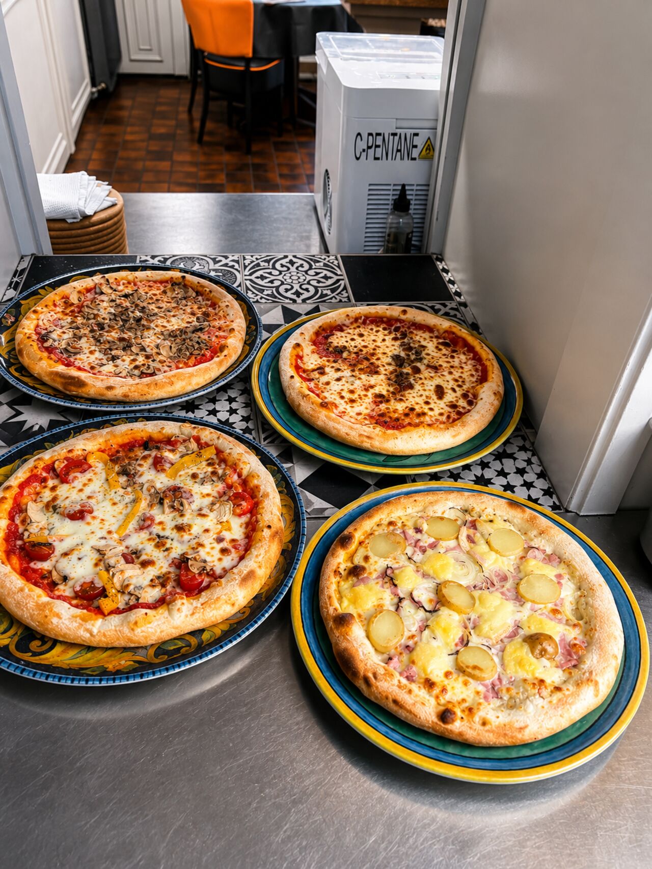 Nos pizzas artisanales