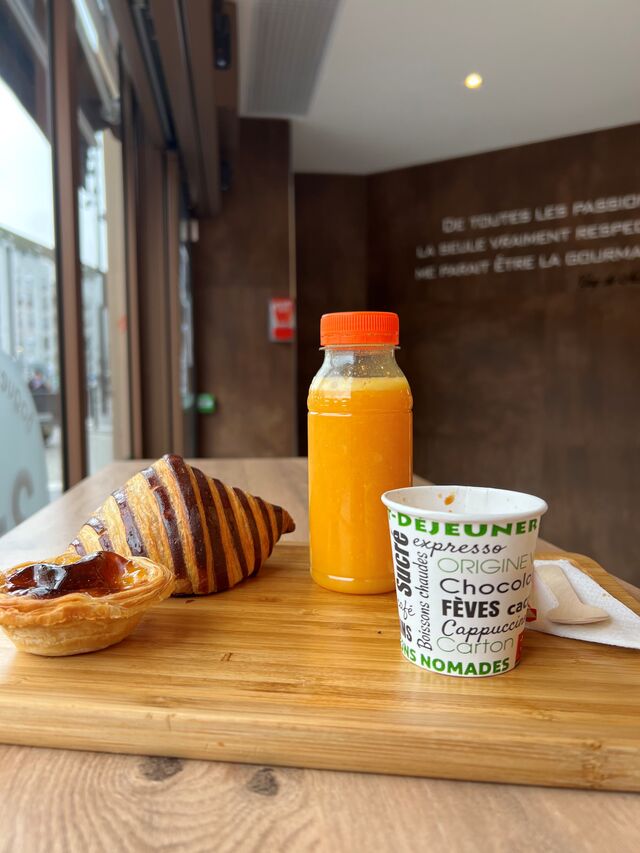 Menu petit-déjeuner