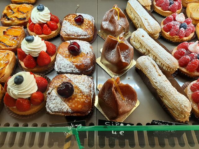 Gâteaux individuels. 