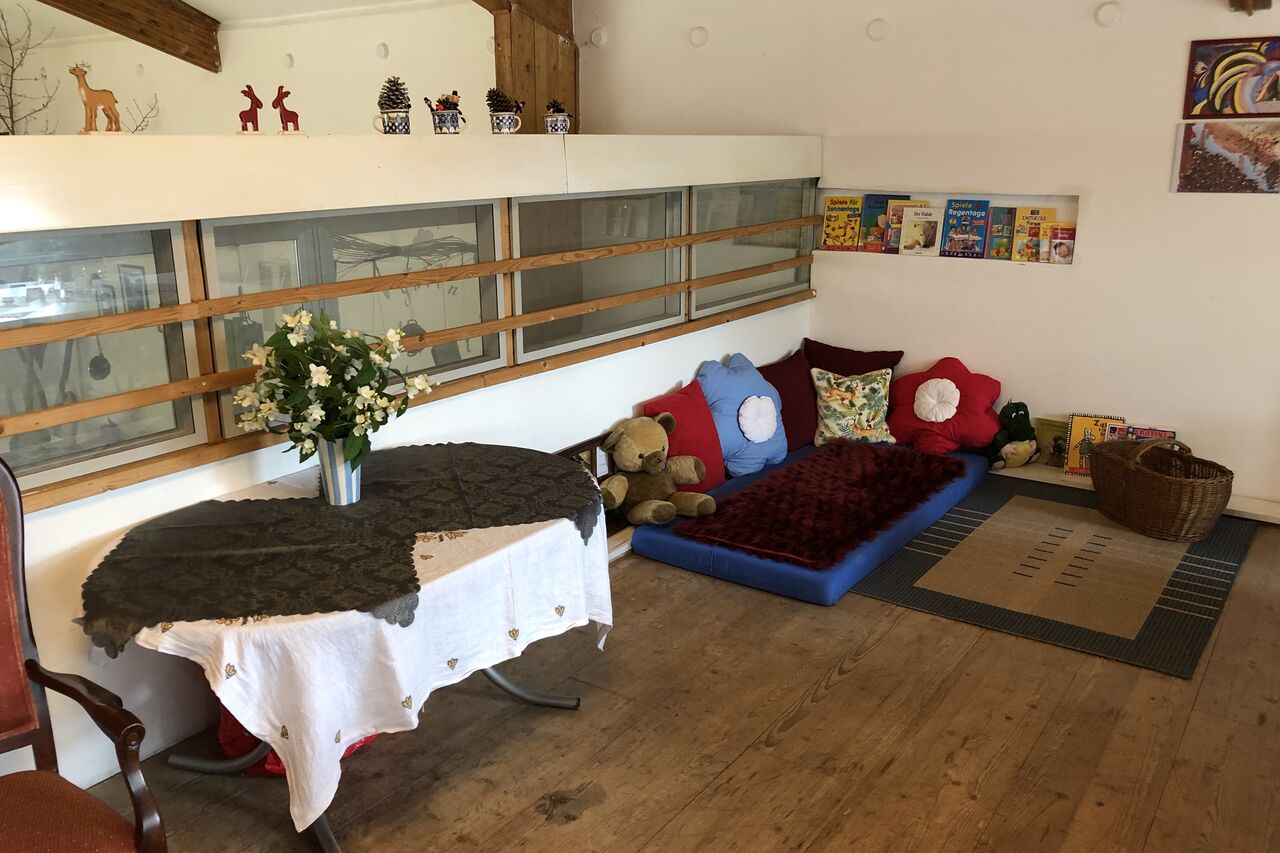 Auch unsere kleinen Gäste haben hier Spaß!