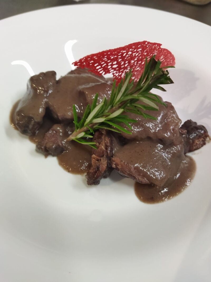 Guancia di manzo cotta a bassa temperatura 