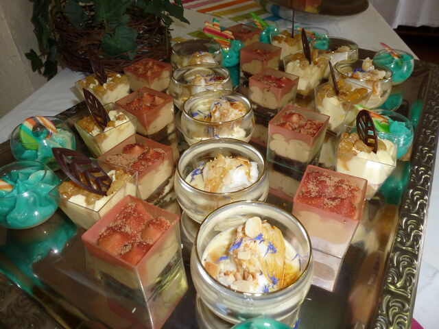 Les verrines gourmandes