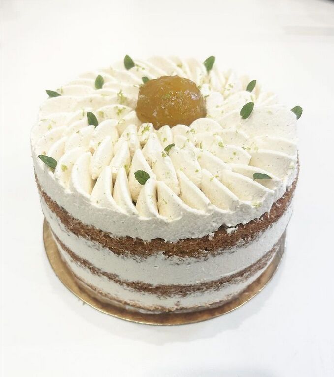 Nude Cake Vanille Mangue Passion