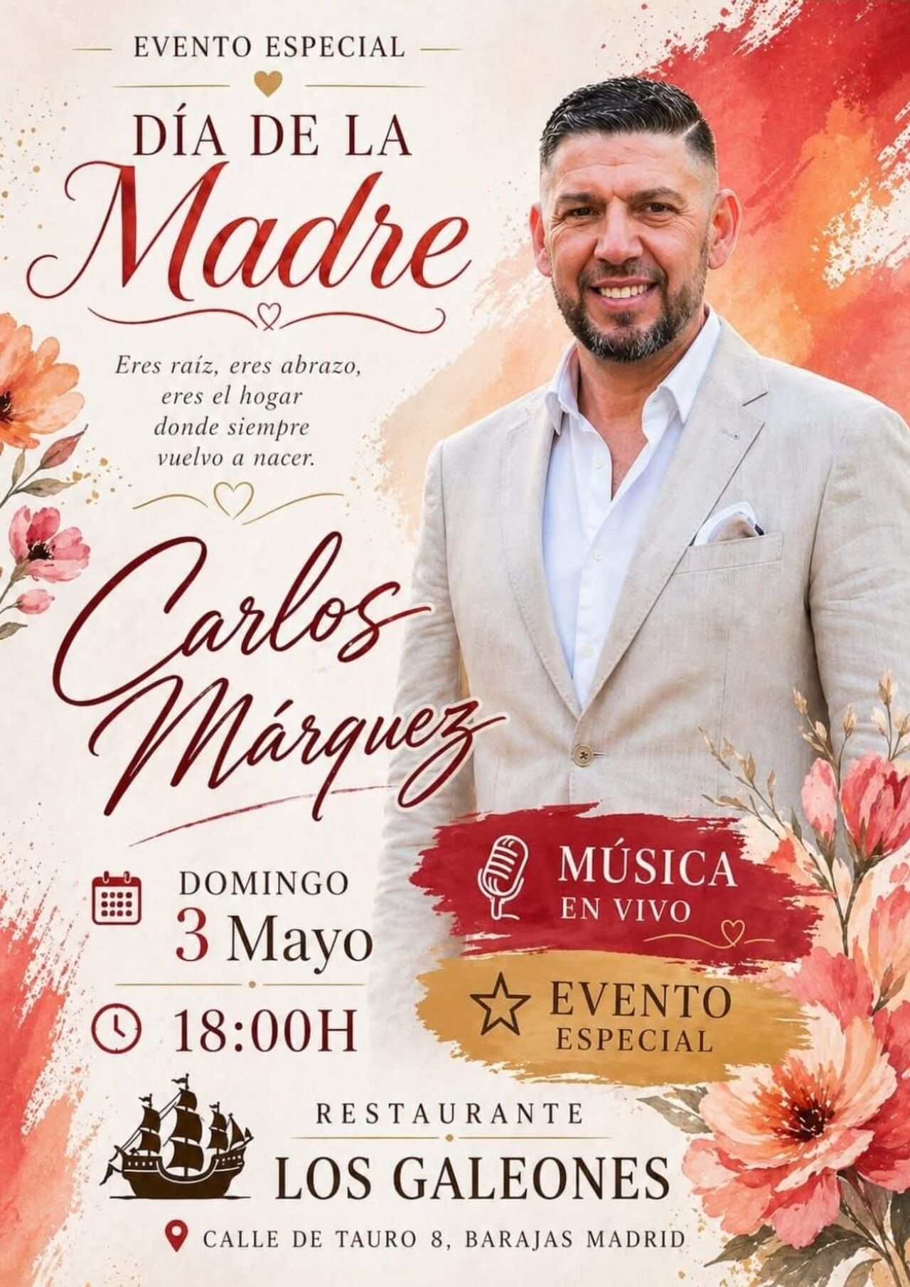 Música en Vivo Dia de la Madre