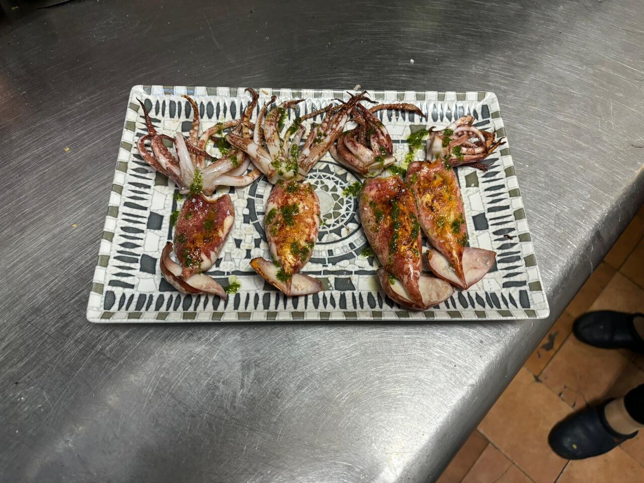 Pota a la Plancha