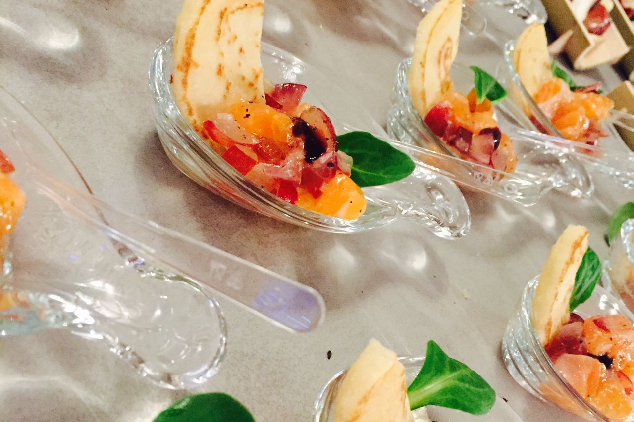 Tartare de Saumon aux raisins