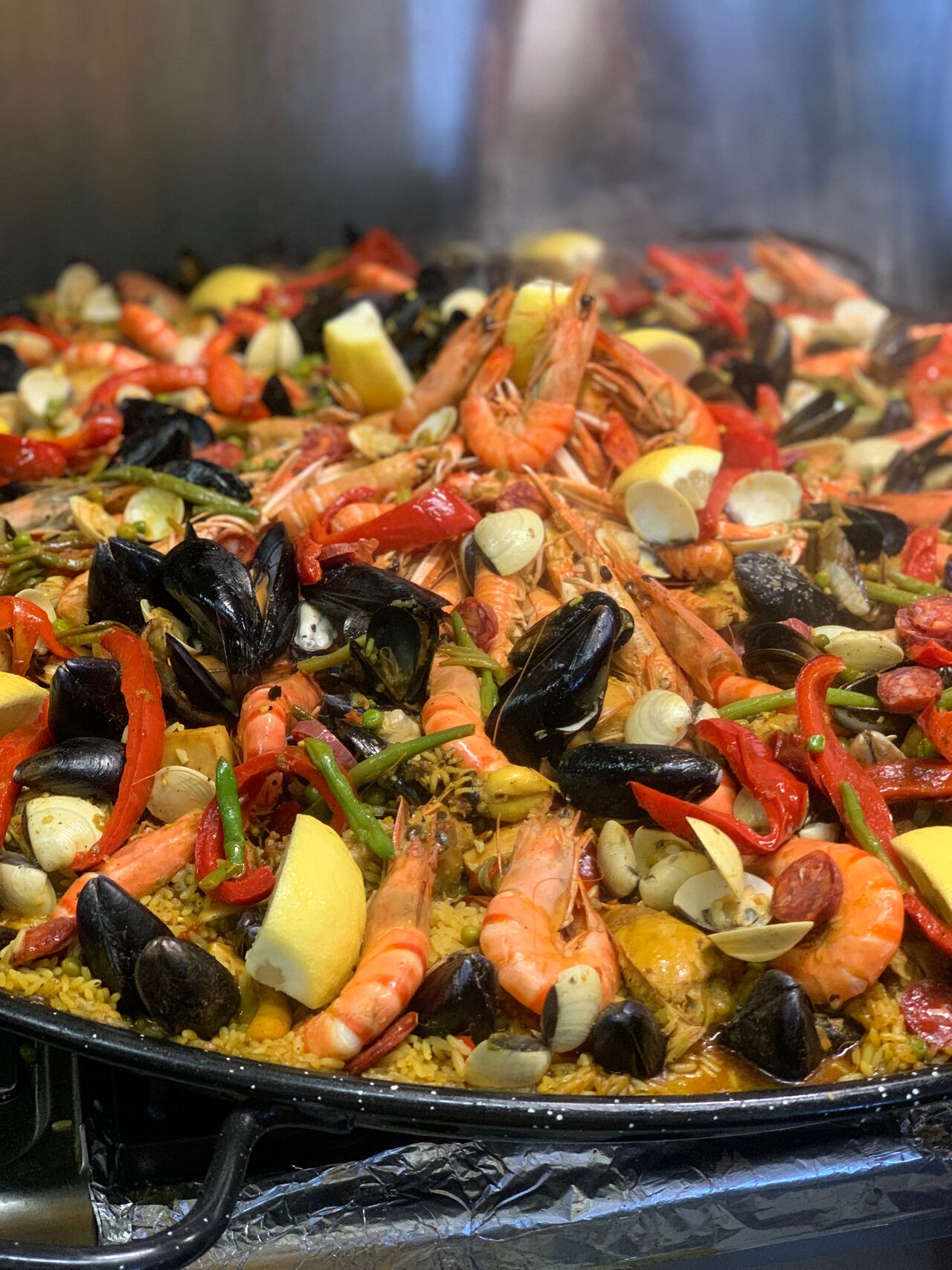Paella du chef sur commande 