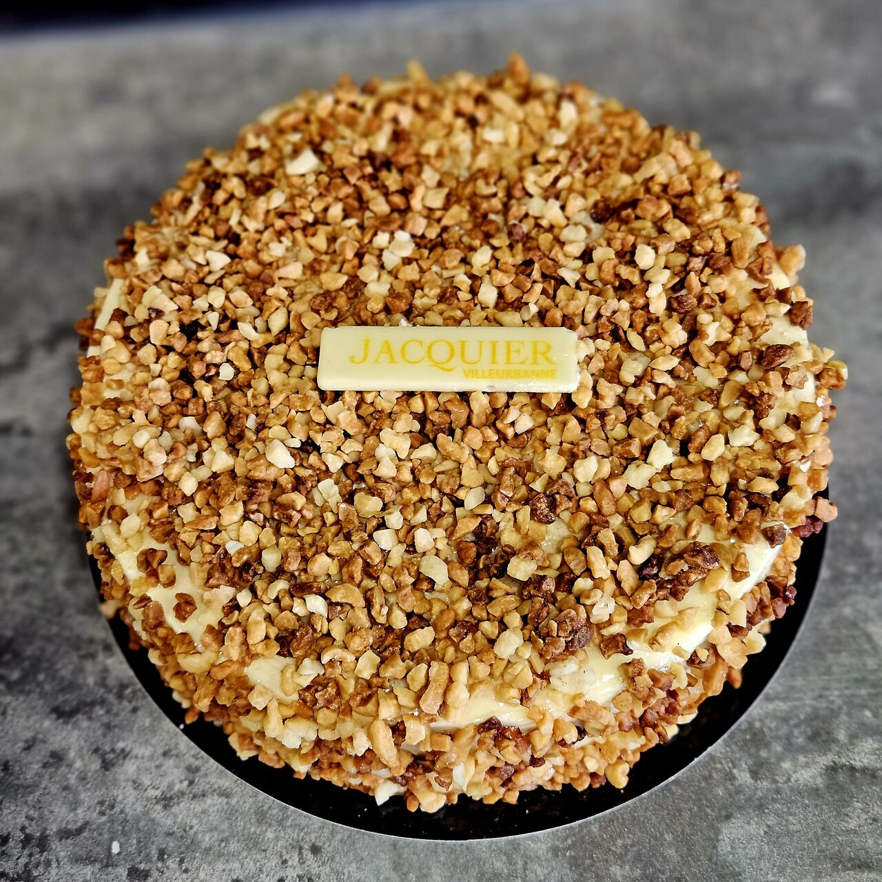 PRESIDENT : crème vanille, coeur meringue