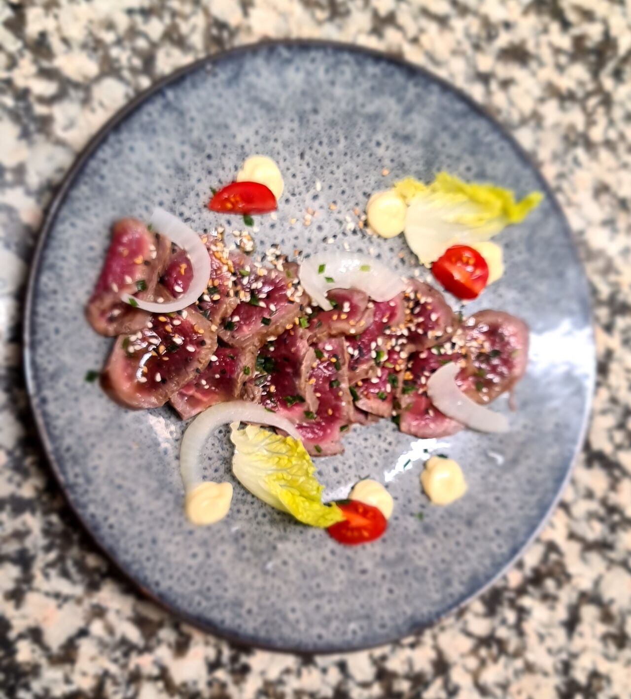 Tataki de bœuf
