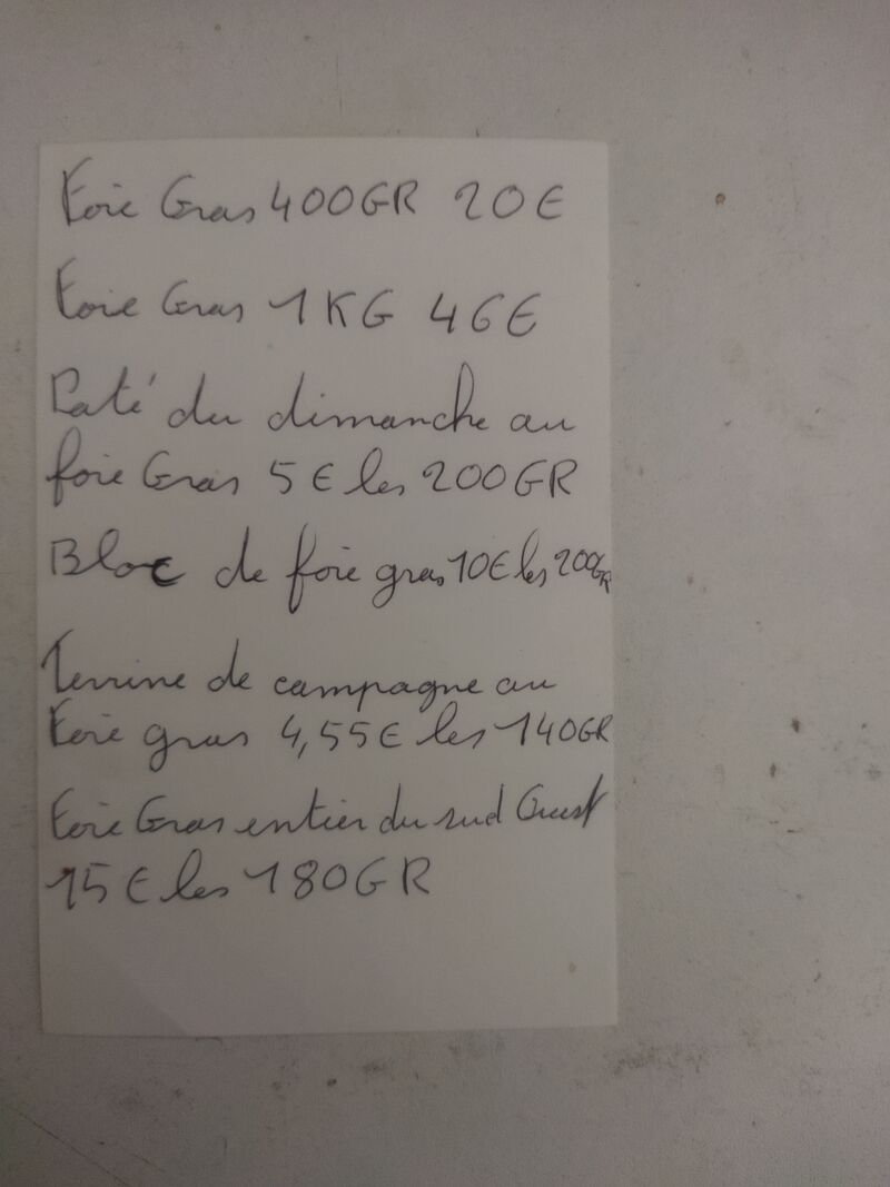Foie gras 