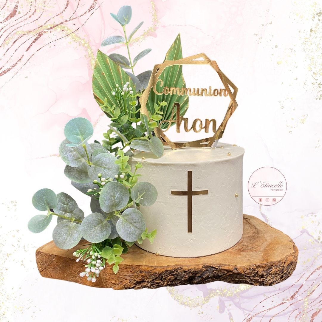 Gàateau Communion Cérémonie religieuse