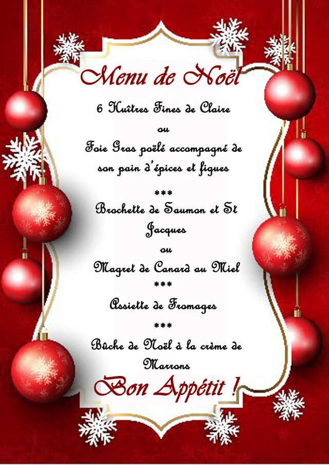 HO! HO! HO! Les petits Elfes de notre Cuisine vous prépare à la Magie de Noël ! Miam !