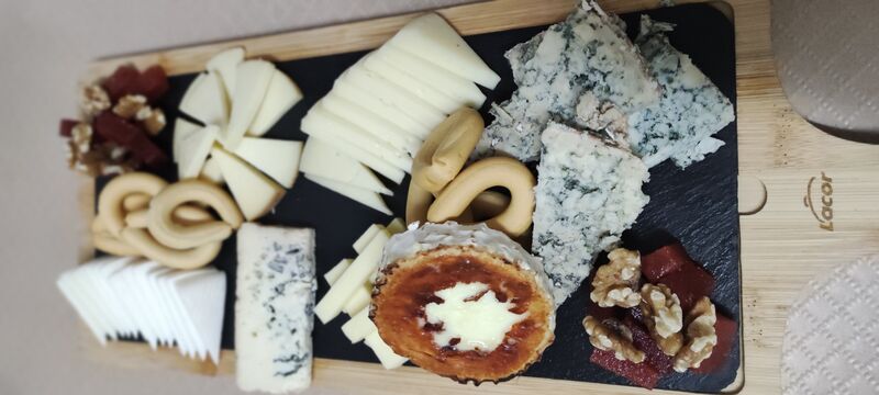 Tabla de quesos asturianos