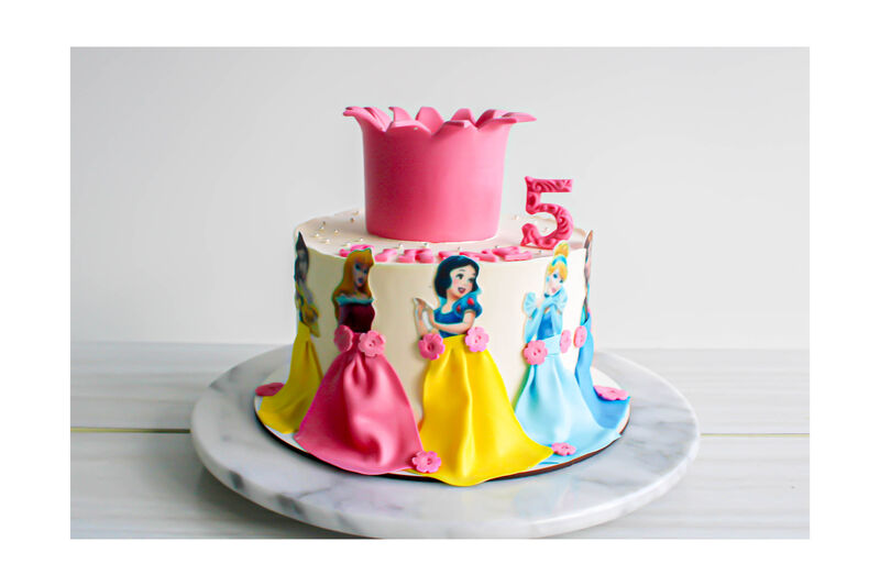 Gateau princesse disney