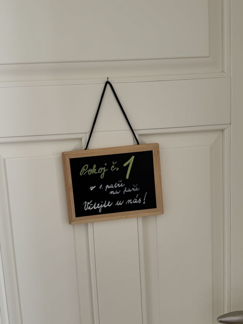 Pokoj č. 1 v patře