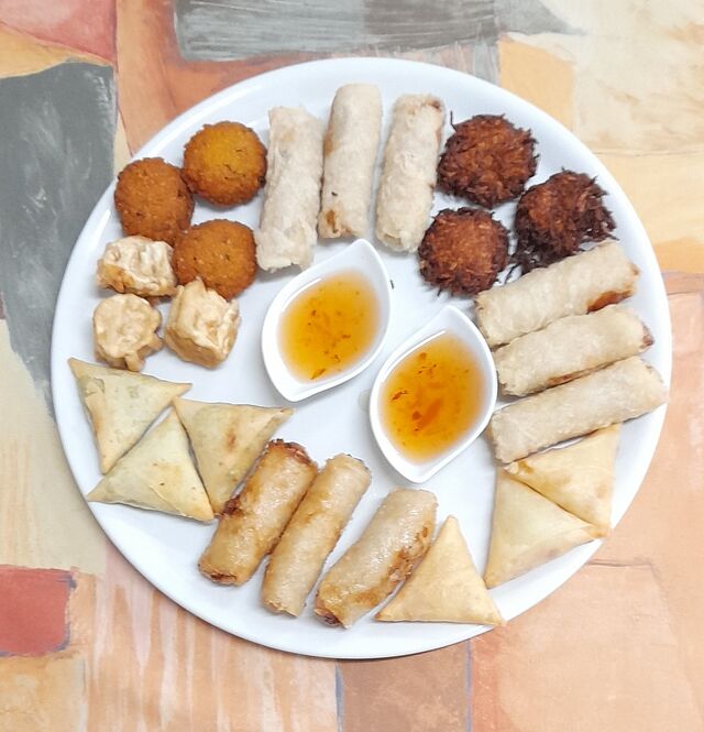 Assiette apéro pour 3