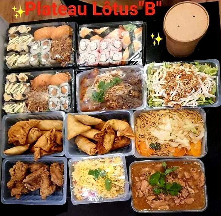 1PLATEAU ACHETÉ = 1PLATEAU Offert*
(38 pièces +38 pièces offertes)
*(Pour les commandes réservations avant 18h)