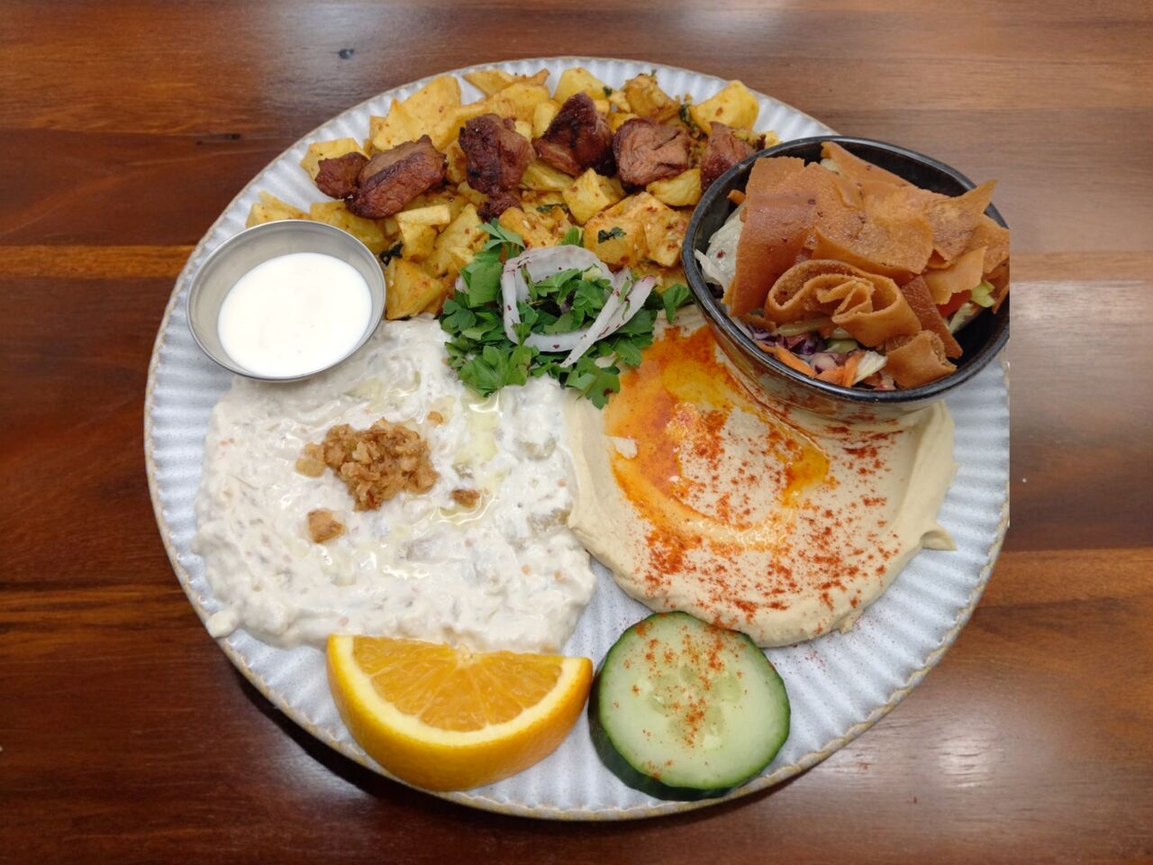 Assiette Levant lahmé