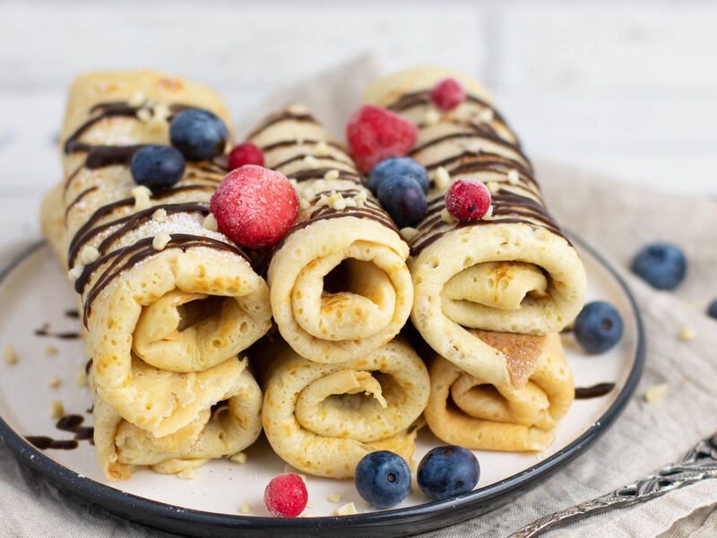 Ab 8 Uhr morgens können Sie bei uns frühstücken. Das Angebot ändern wir mehrmals jährlich nach Saison.