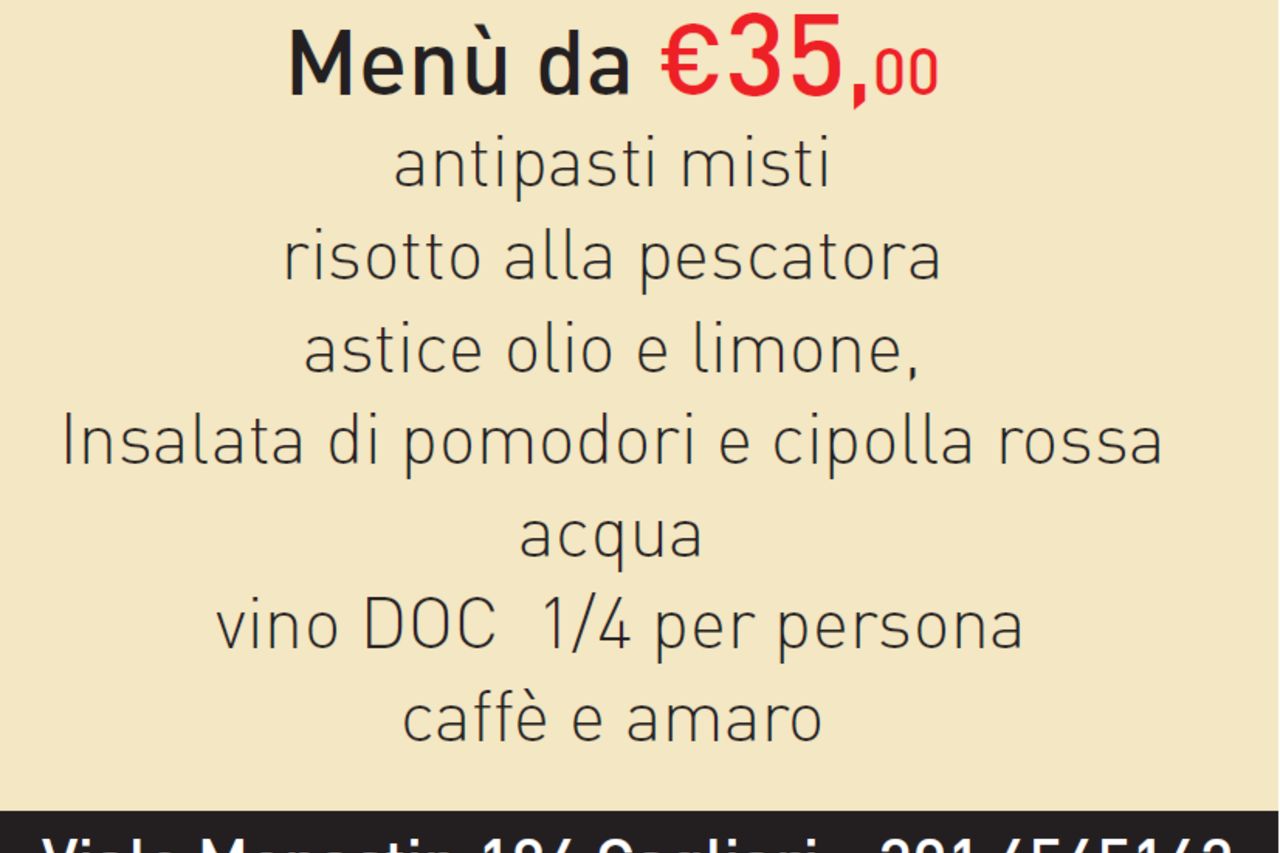 Menù Astice