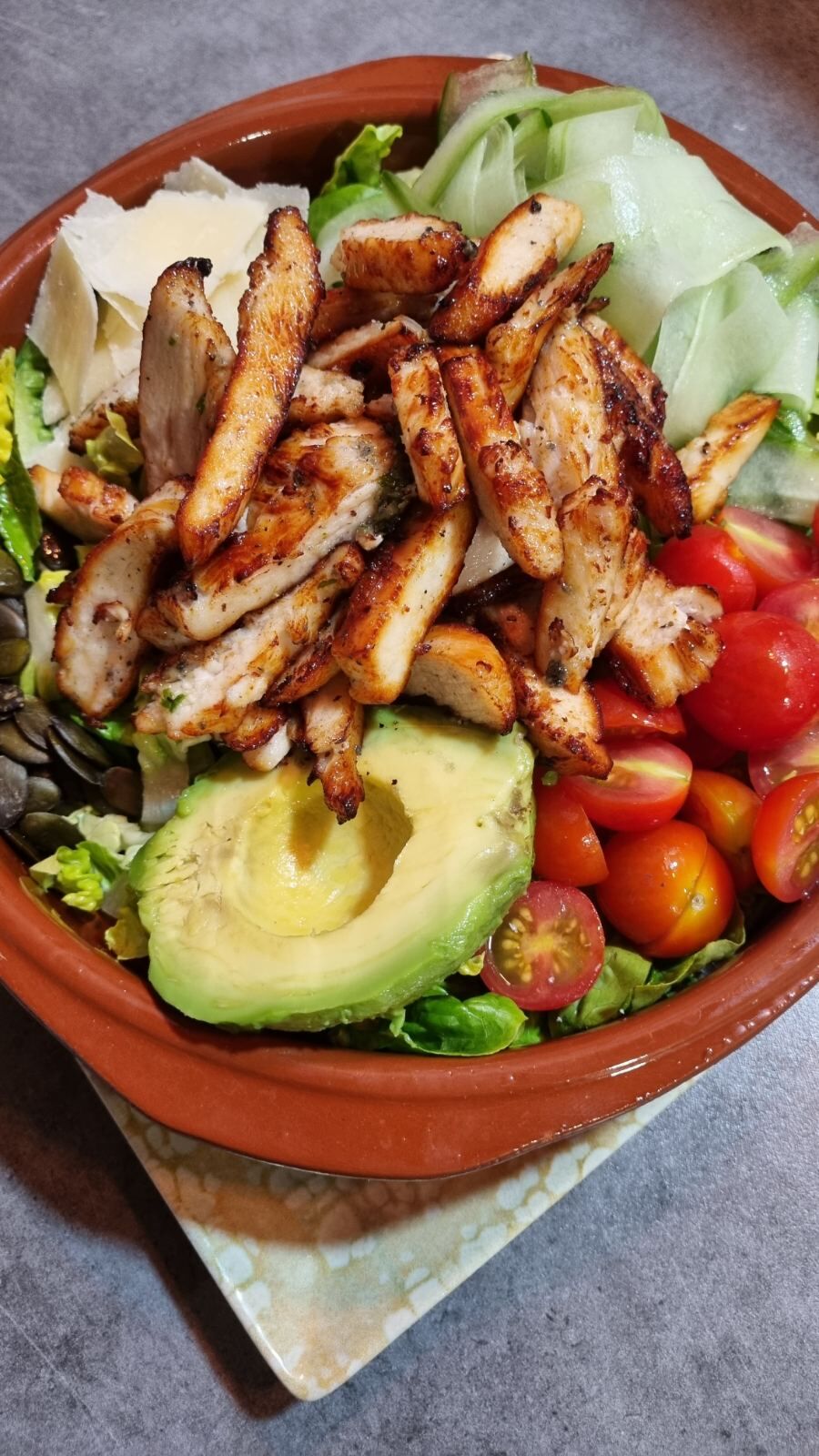 Ensalada de pollo