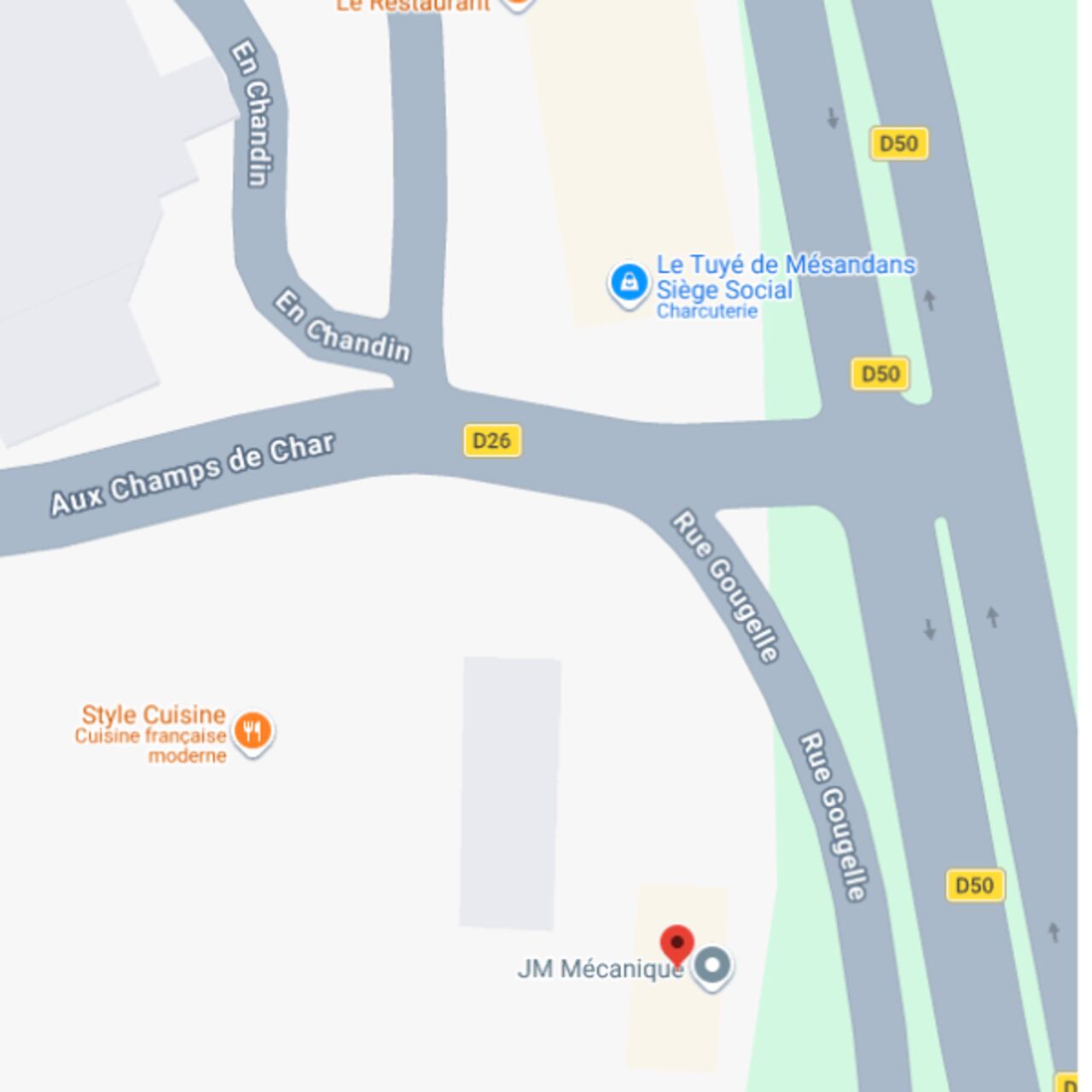 📍 Mercredi : Mésandans (Parking JM Mécanique)