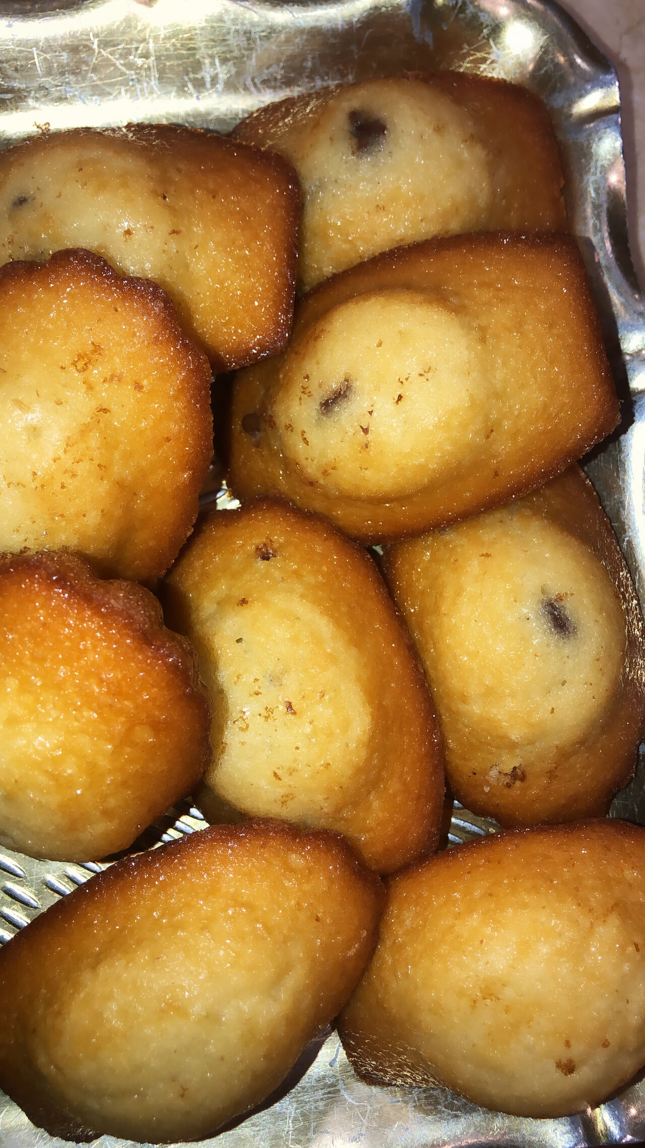 Madeleines au nutella.?