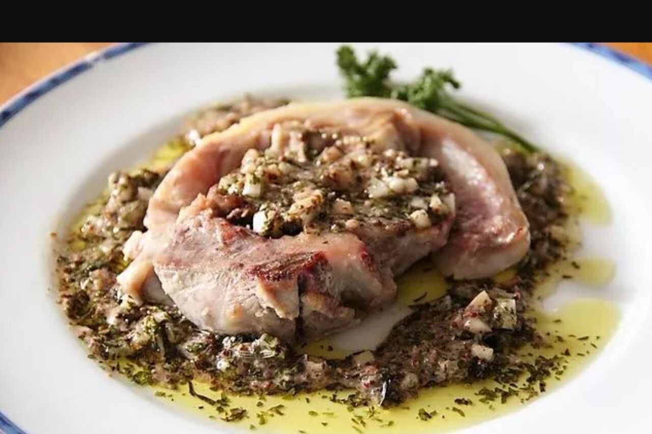 Tête de veau sauce ravigote