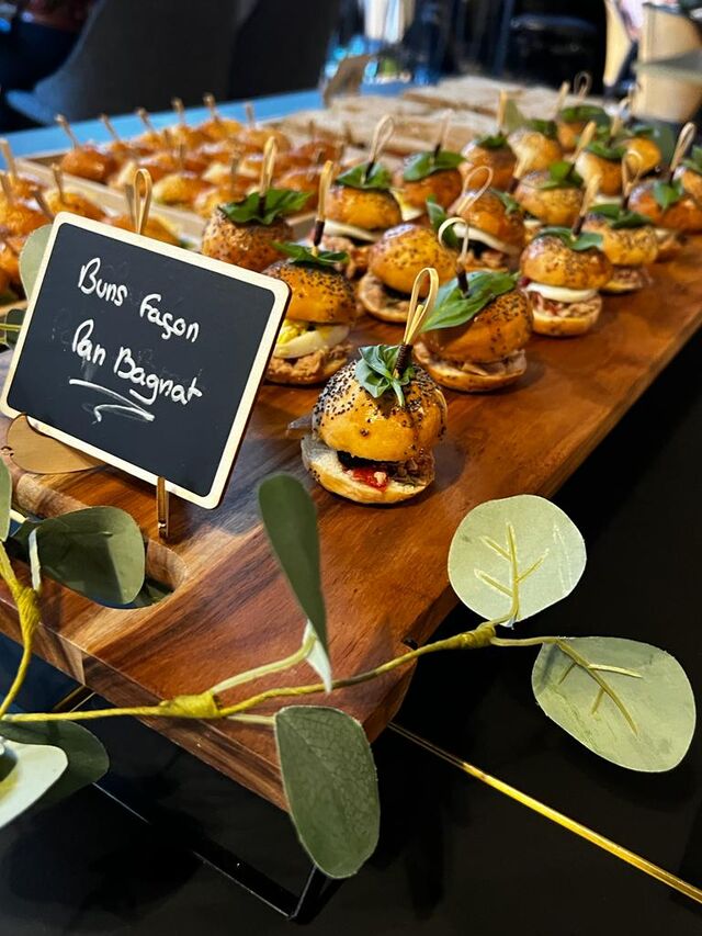 Buns façon pan bagnat