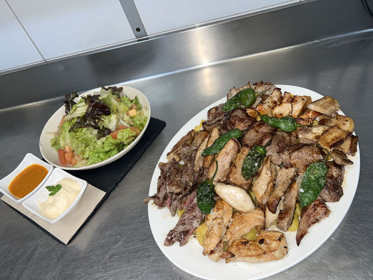 Parrilla de Carnes selectas Asturianas