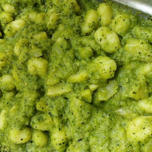 gnocchetti al pesto di zucchine
