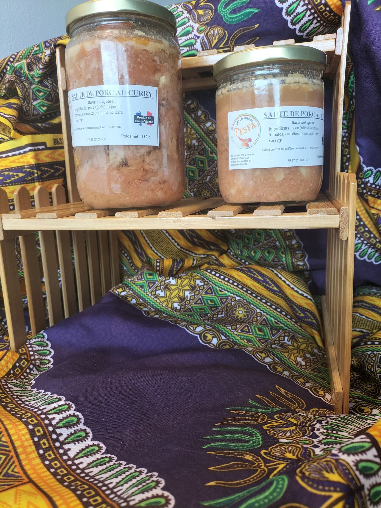 Sauté de porc au curry