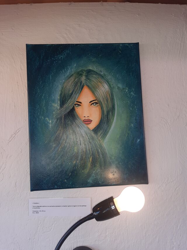 Salle 400, Tableau de VANINA CROMBEZ, Artiste Peintre