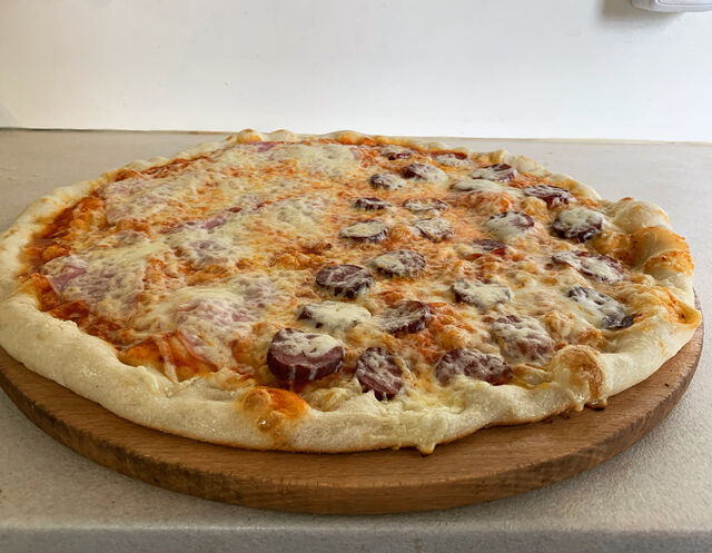 Pizza půl na půl 