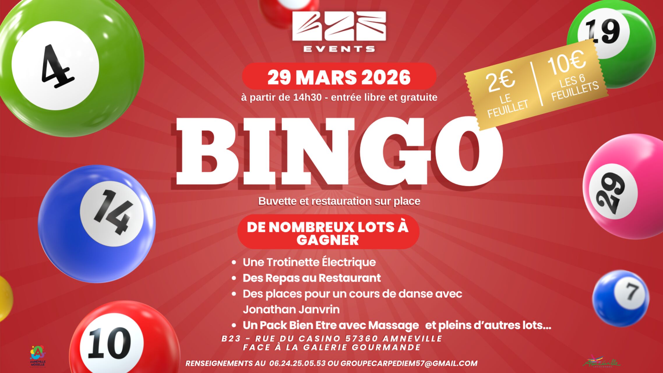 BINGO - 3ÈME EDITION