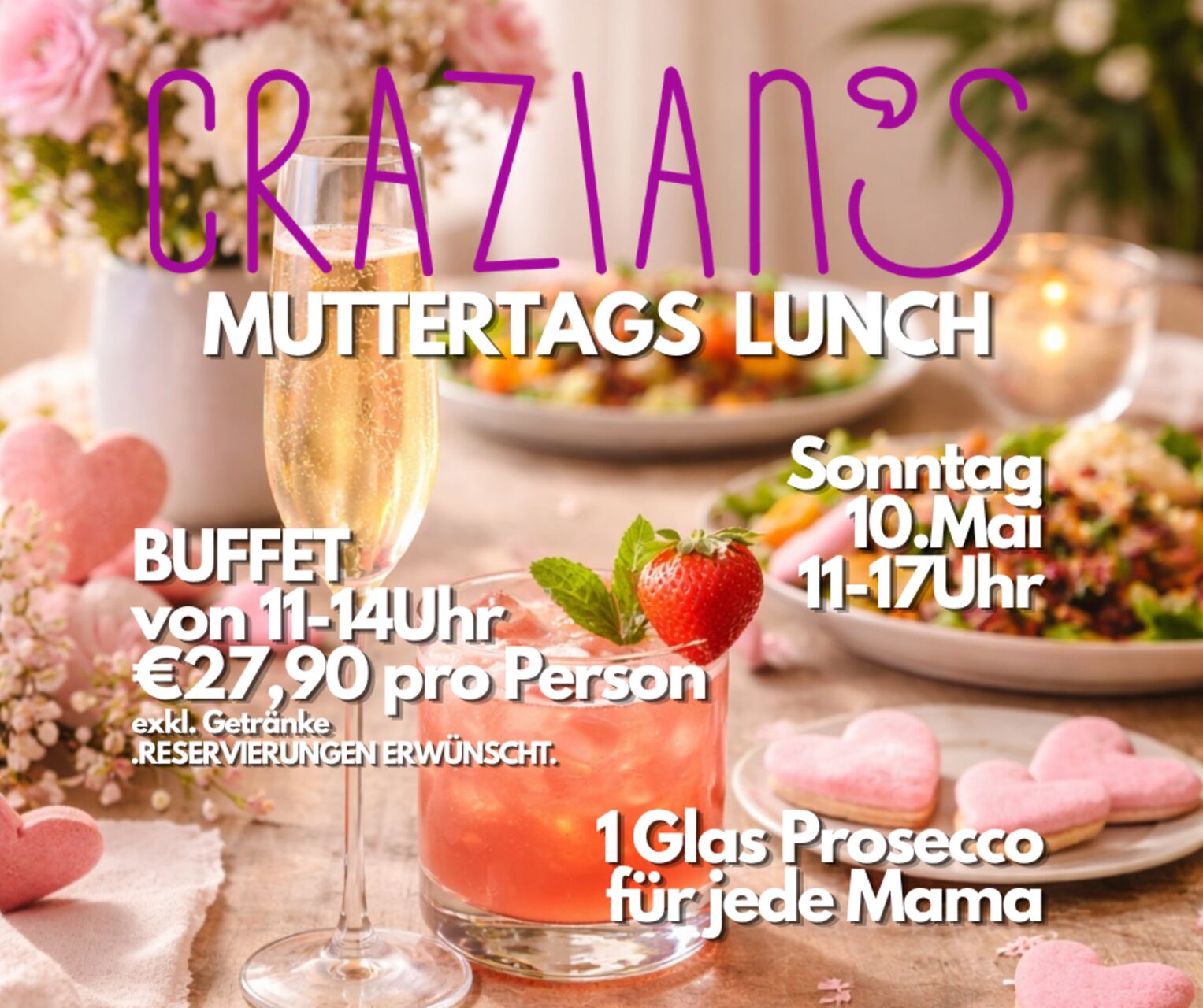 CRAZIANS Muttertags Lunch