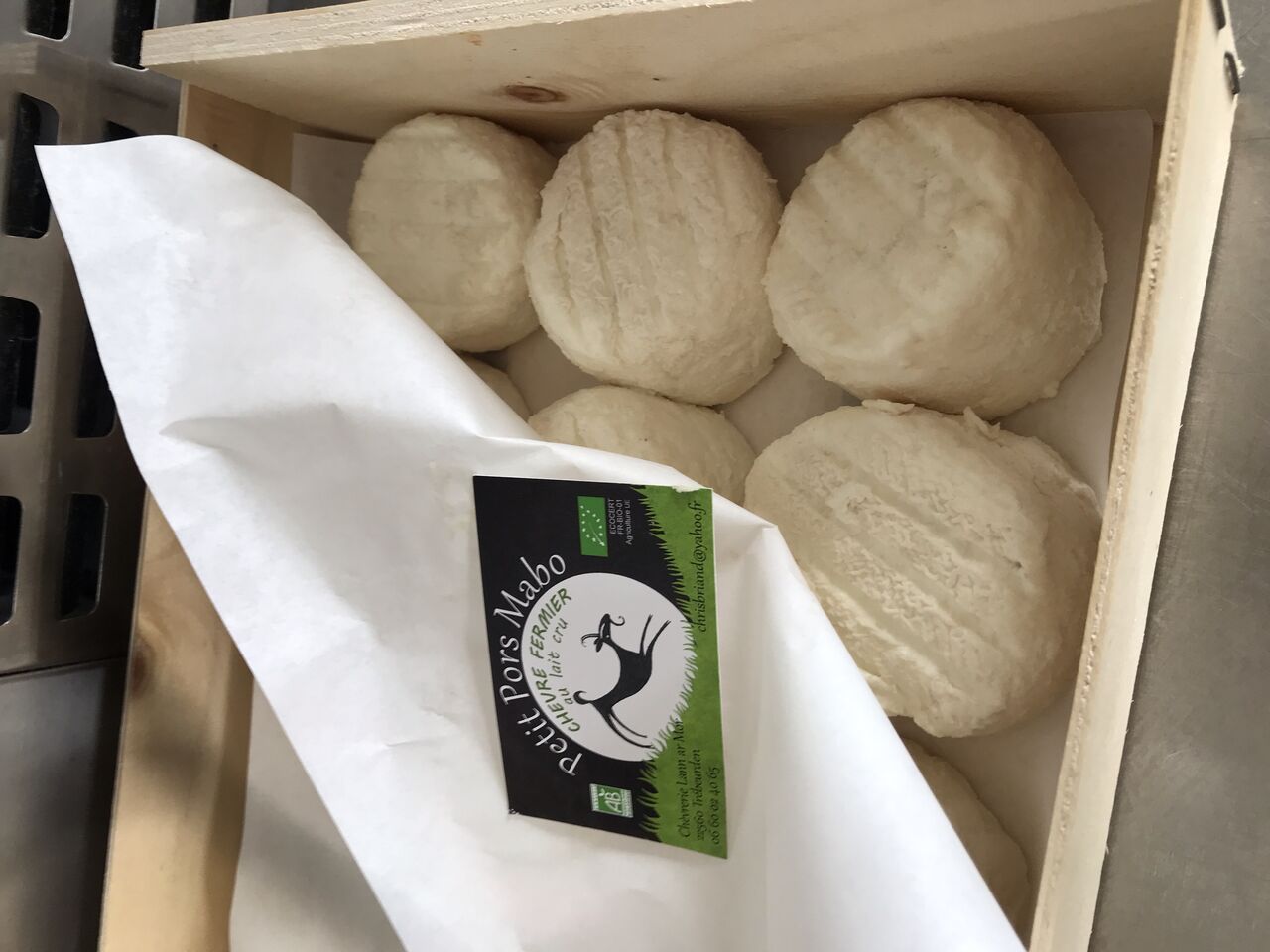 chèvre frais fermier BIO :p