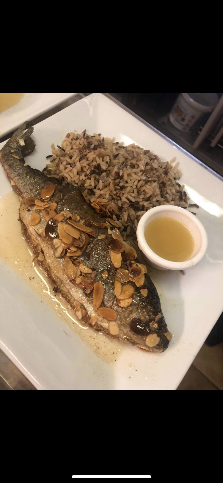 truite meuniére au menu du jour