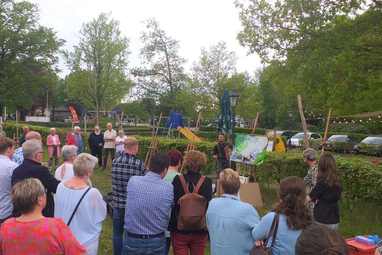 Schilderkunst op het witte doek