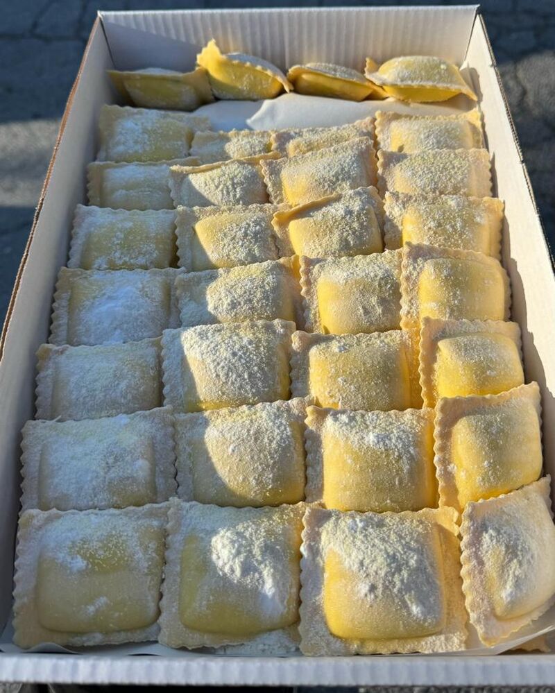 Ravioli ricotta e spinaci