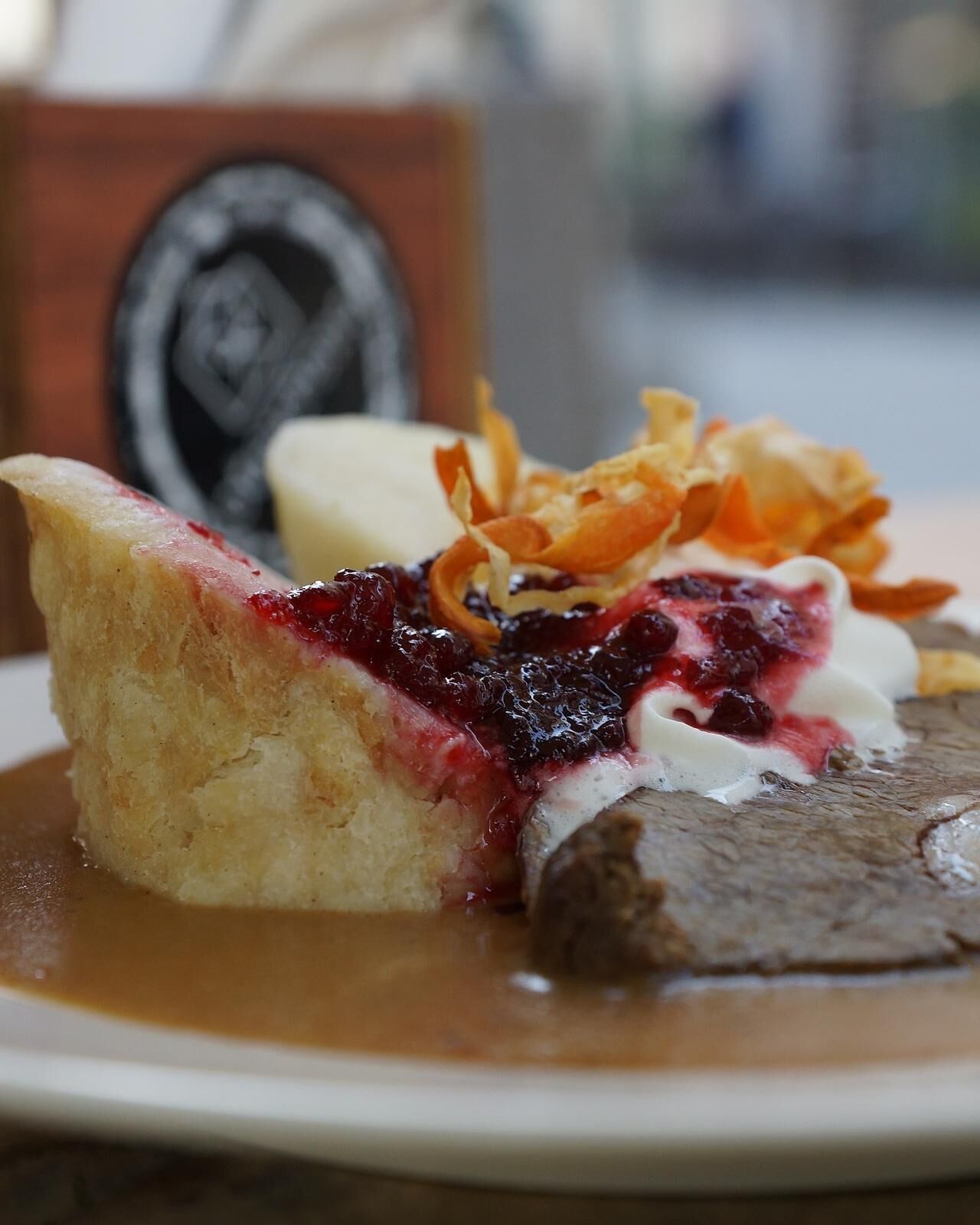 ROASTED BEEF WITH DUMPLINGS