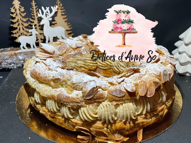 Paris-Brest !
Ma spécialité avec un praliné maison et une crème légère !
