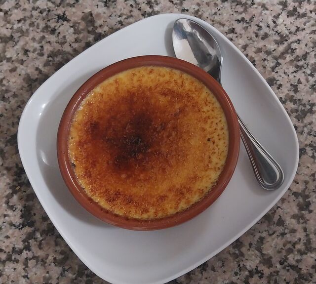 Véritable Crème Brulée vanille Maison