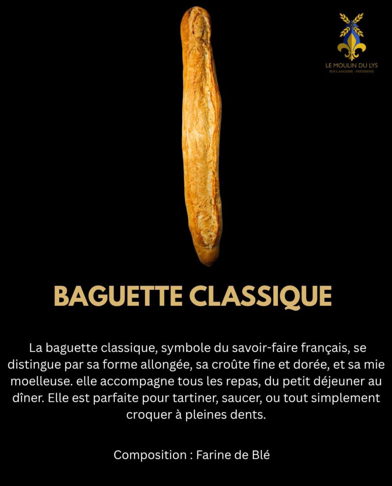 Notre baguette classique