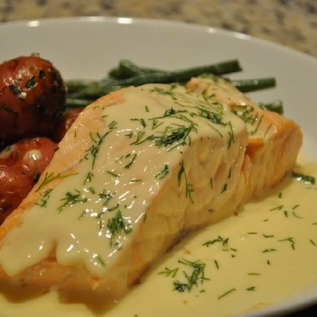 filet de saumon sauce au citron