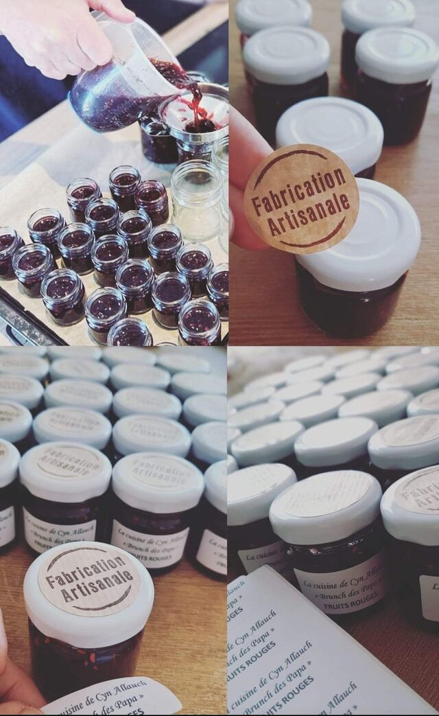 Nos Confitures sont artisanales 