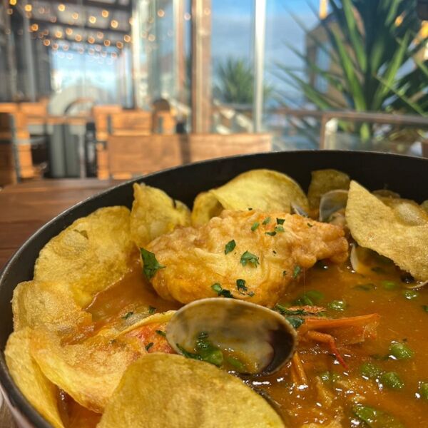 Rape en salsa marinera