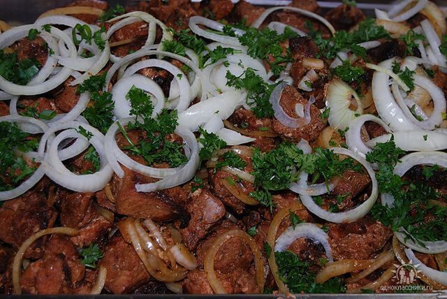 Schaschlik
Шашлык